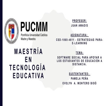 las redes sociales para educación a distancia