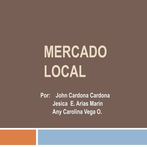Tipos de mercado | PPTX