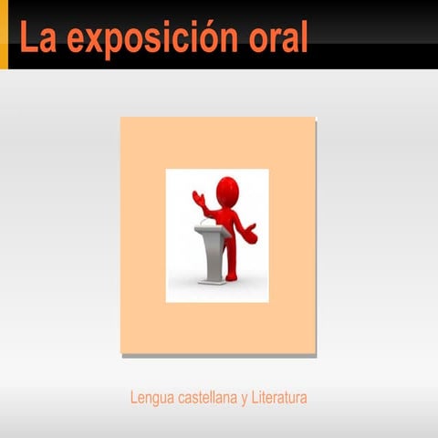 Exposición oral