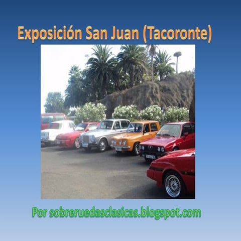 Exposición san juan (tacoronte)