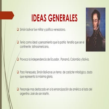 Exposición simón bolívar