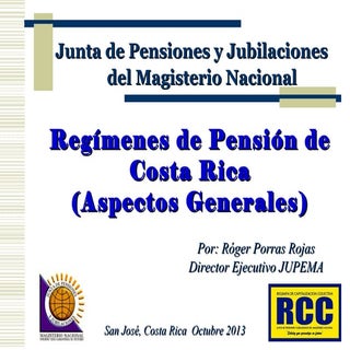 Exposición sistema pensiones en cr ...