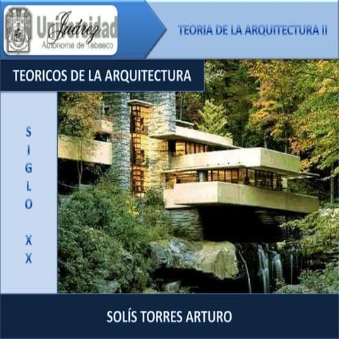 teoricos de la arquitectura