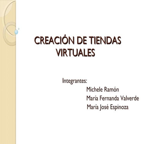 Exposición tienda virtuales