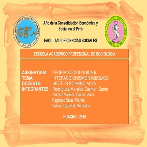interaccionismo simbolico