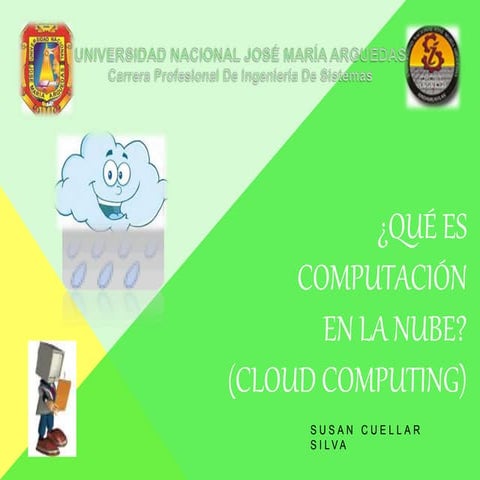 Computacion en la nube mapa conceptual | DOCX
