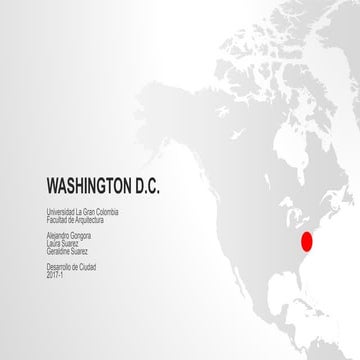 Desarrollo Historico de Washington