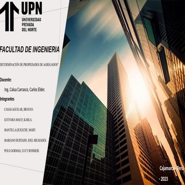 EXPOSICION constructiva de la universidad upn