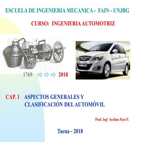 Exposicion Cap. 1.ppt clasificacion de automoviles