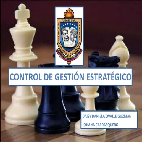 El control de la gestión estratégica | DOCX