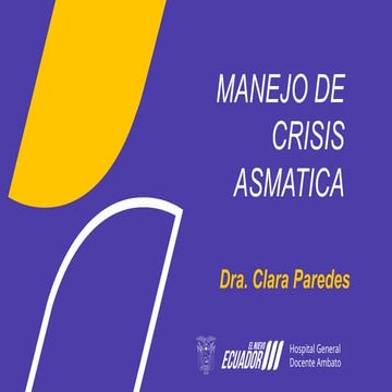 Exposicion crisis de asma pediatría HGDA