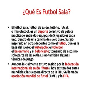 Exposicion de futbol sala