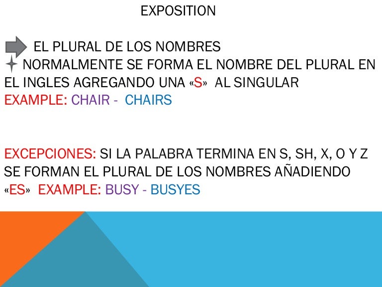 Plural De Los Nombres 2