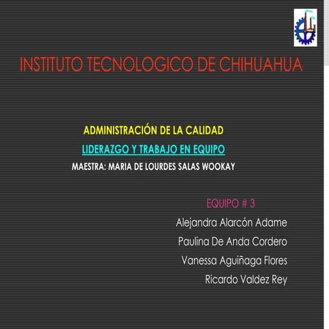 Exposicion de liderazgo