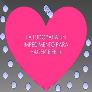 Exposicion del proyecto  ludopatía