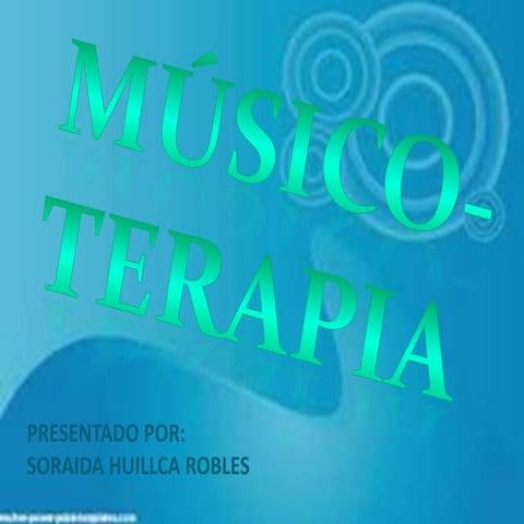 Exposicion de musicoterapia