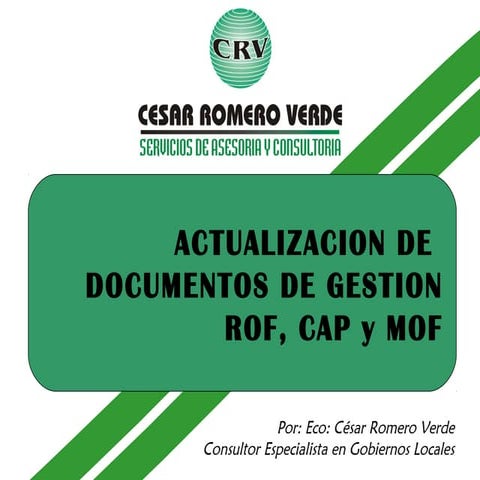 Exposicion documentos de gestion