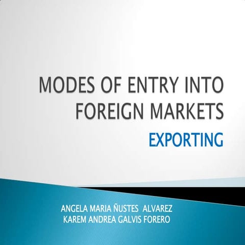 Exposicion exporting