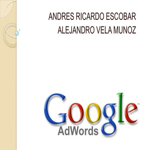 Exposicion google adwords