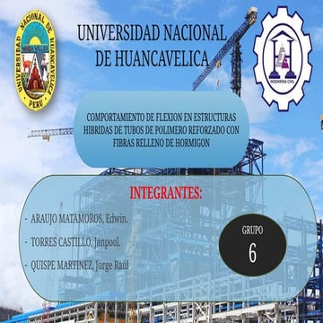 trabajo final de estructuras  todo sobre investigacion de  la tecnologoia del concreto que se vendra en un futuro no muy lejano