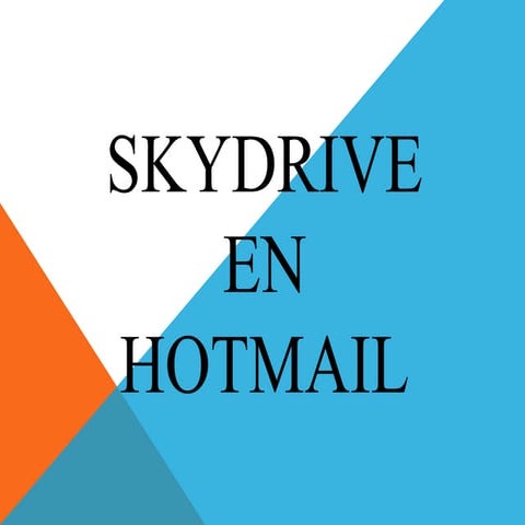 Exposicion hotmail