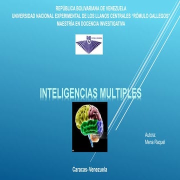 Exposicion Inteligencias Multiples Pptx