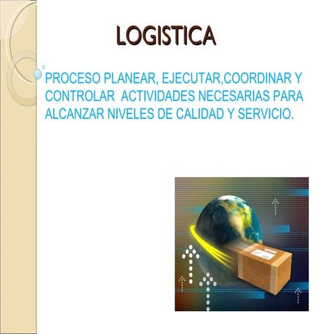 Exposicion logistica