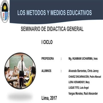 Exposicion medios y materiales