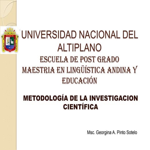 Exposicion met.investigacion parte ii