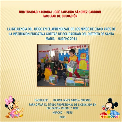 El Juego como estrategia didáctica