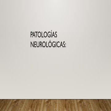 PATOLOGÍAS NEUROLÓGICAS, TCE, EVC, ALIMENTICIOS