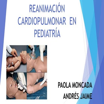 Reanimación Cardiopulmonar Pediatría