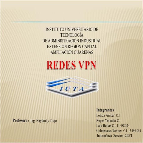 Exposicion Redes Vpn