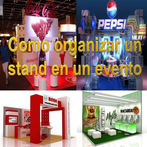 Como organizar un Stand en un evento | PPTX