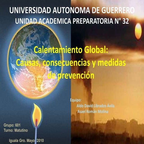 Calentamiento global | PPTX
