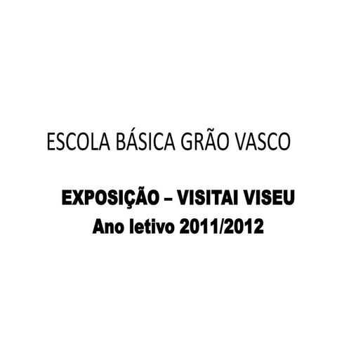 Exposição visitai viseu