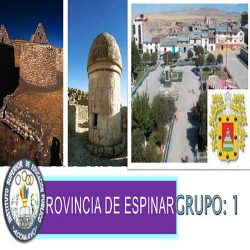 PROVINCIA DE ESPINAR | PPTX