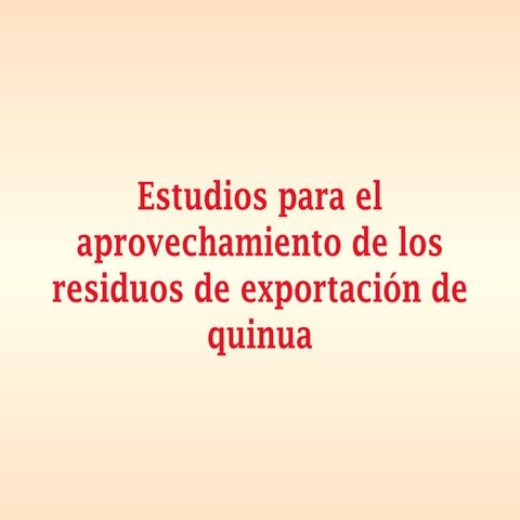 Expositora Lozano P. Maribel estudios para el aprovechamiento de los residuos de exportación de quinua-Taller VCy-T-Oruro