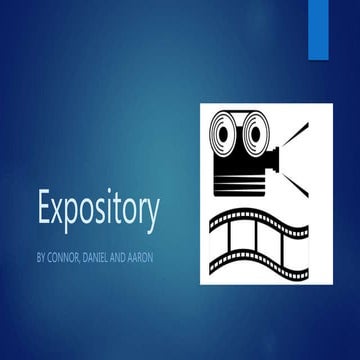 Expository documentaries[1] | PPT