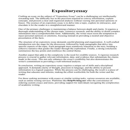 Expositoryessay. 016 Essay Example Expository Prompts  Thatsnotus