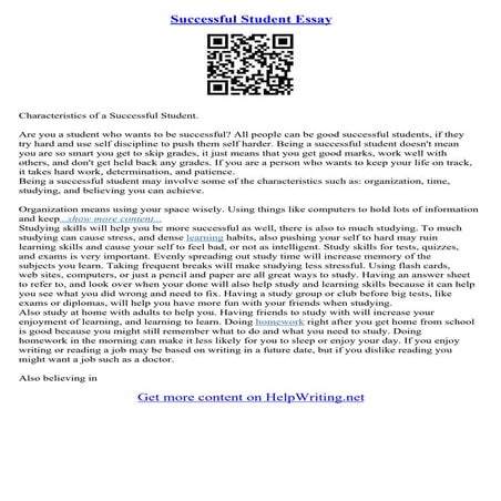 Expository Essay Characteristics