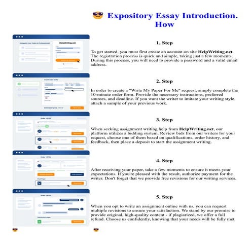 Expository Essay Introduction. How