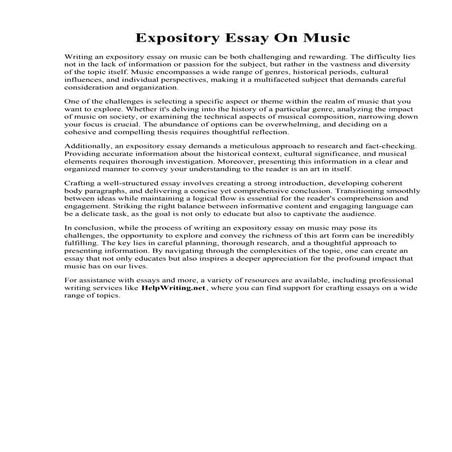 Expository Essay On Music.pdf