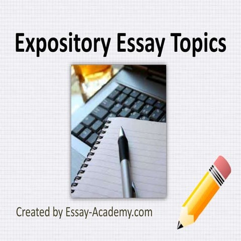 Expository essay topics