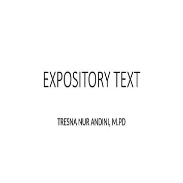 EXPOSITORY TEXT Dalam Bahasa Inggris.pptx