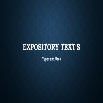 Expository Text's.pptx, Expository Text's.pptx, Expository Text's.pptx