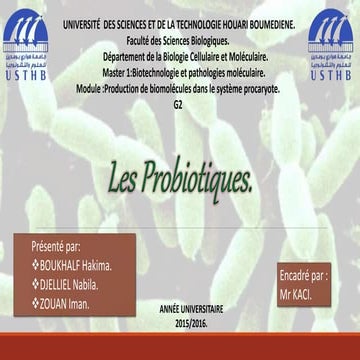 les probiotiques