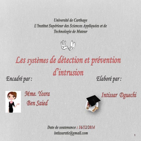 Les systèmes de détection et prévention d’intrusion