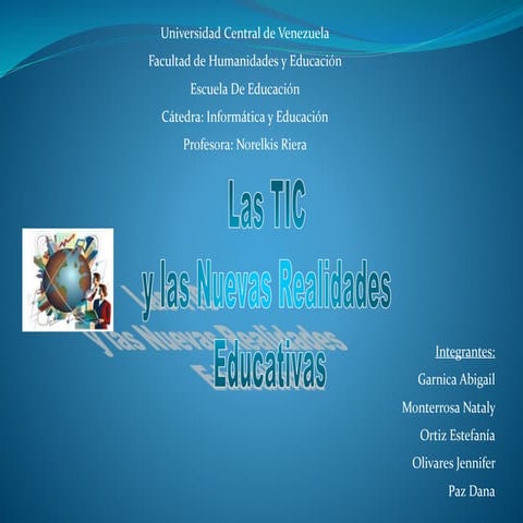 Las TIC y los nuevos escenarios educativos (II)