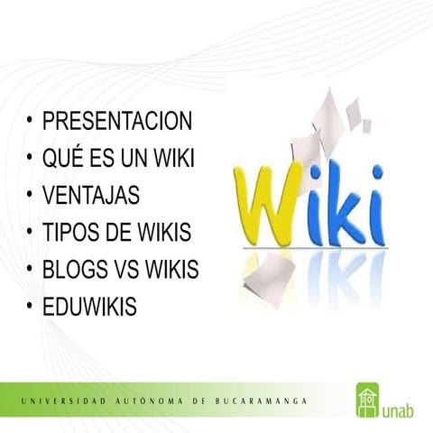 Diferencias entre blog y wiki | DOCX
